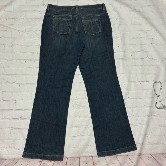JONES NEW YORK SPORT Stretch Women’s boot cut Denim Jeans in size 12 EUC - Picture 10 of 12